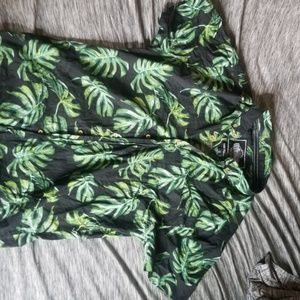 Five Points Floral Shirt - XL Short Sleeve